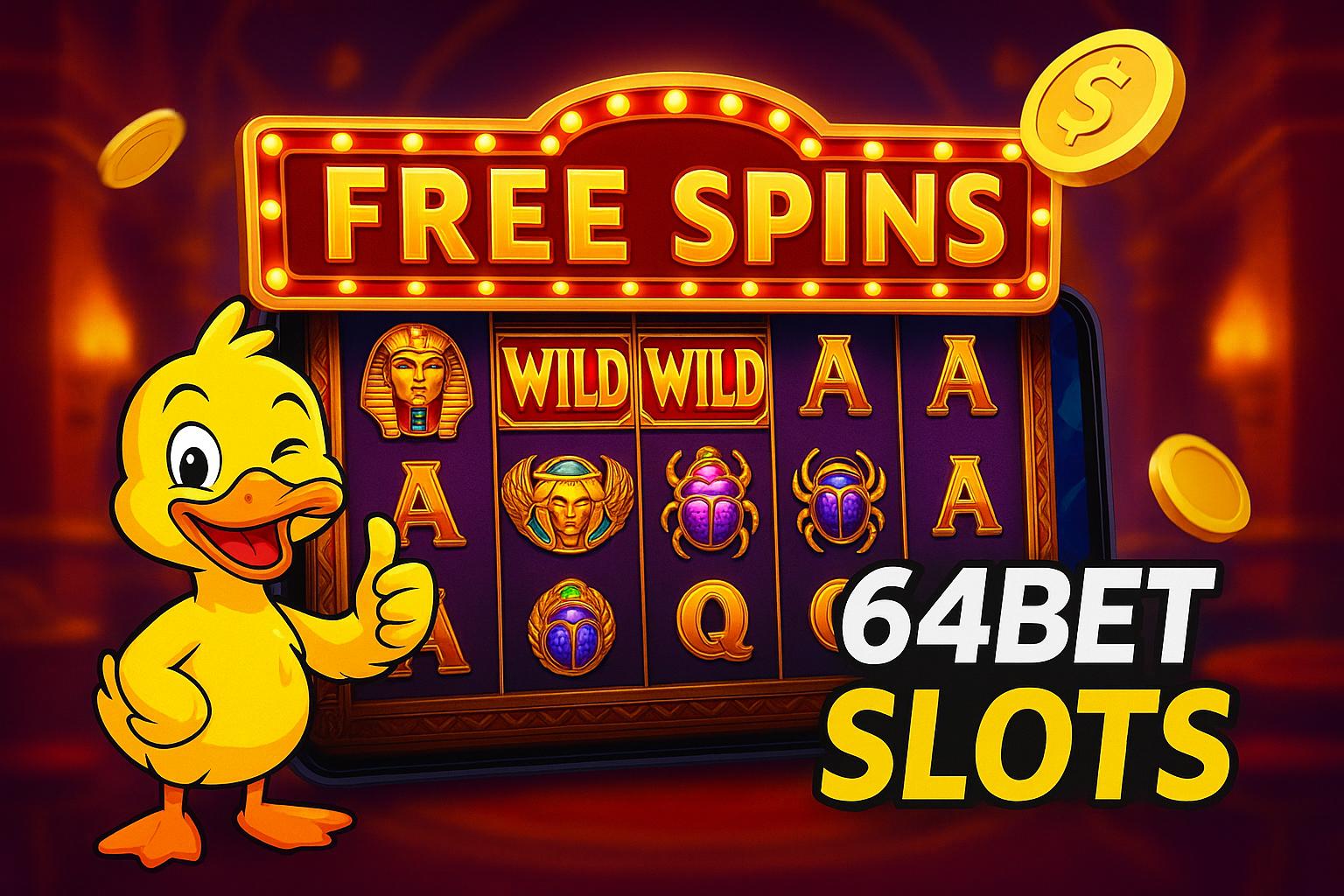 Jogos de Slot no Casino Online 64BET